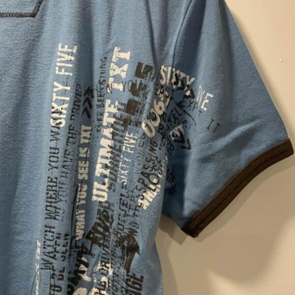 SOLD Blue Y2K T Shirt - Picture 9 of 9